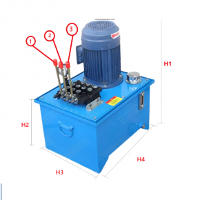 4KW 380V 3Way Manual Control Hydraulic Power Pack